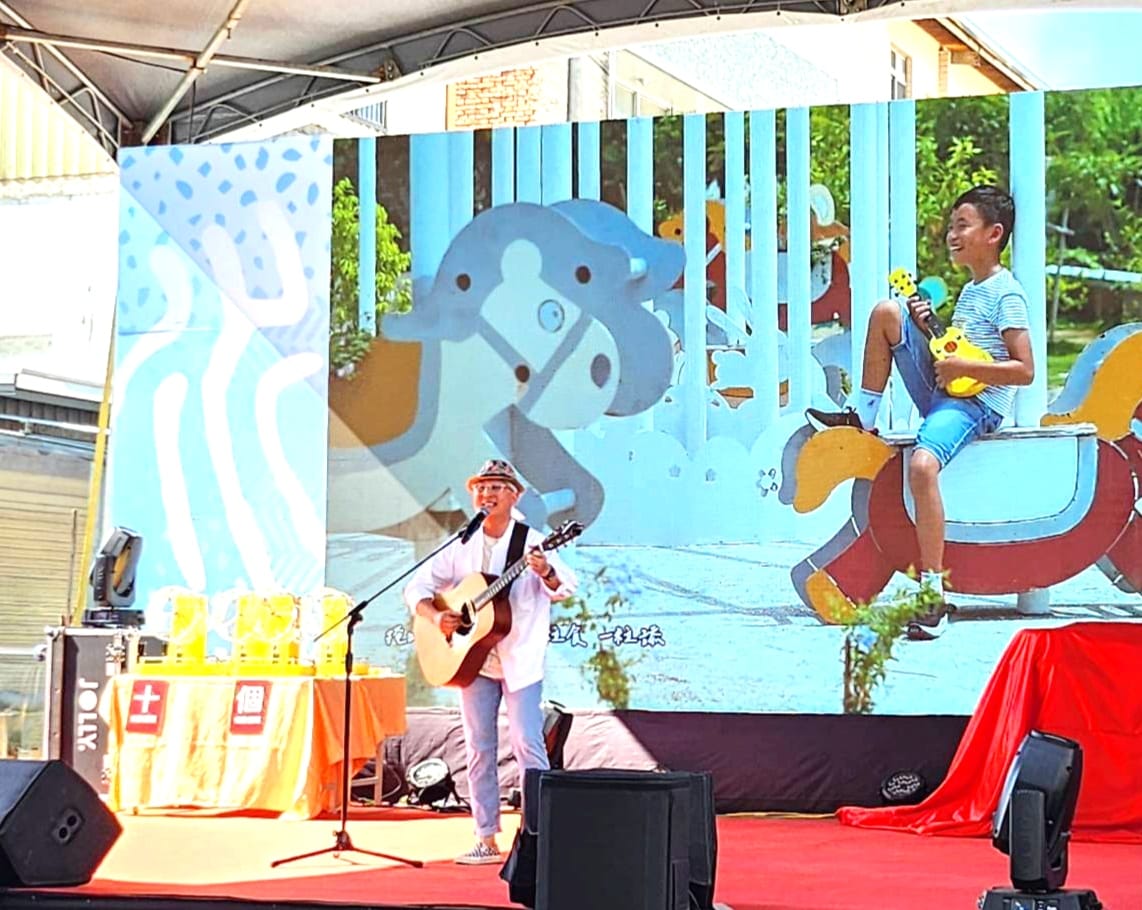 百週年紀念歌「咱秀水」演唱。