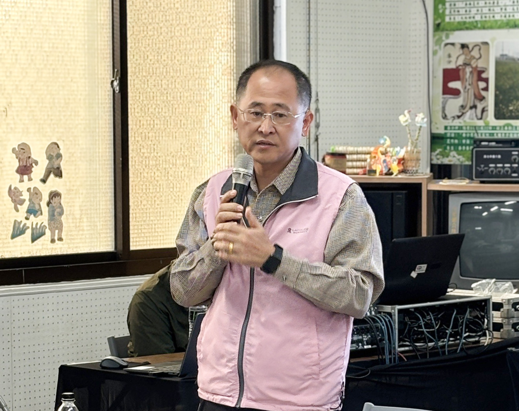 蔡總幹事開場致詞。
