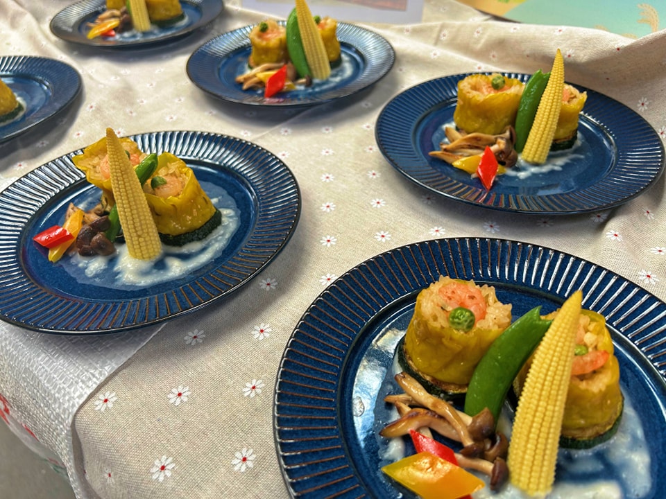 長糯米料理比賽創意料理。