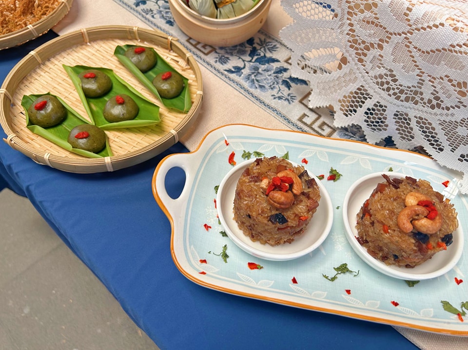 長糯米料理比賽創意料理。