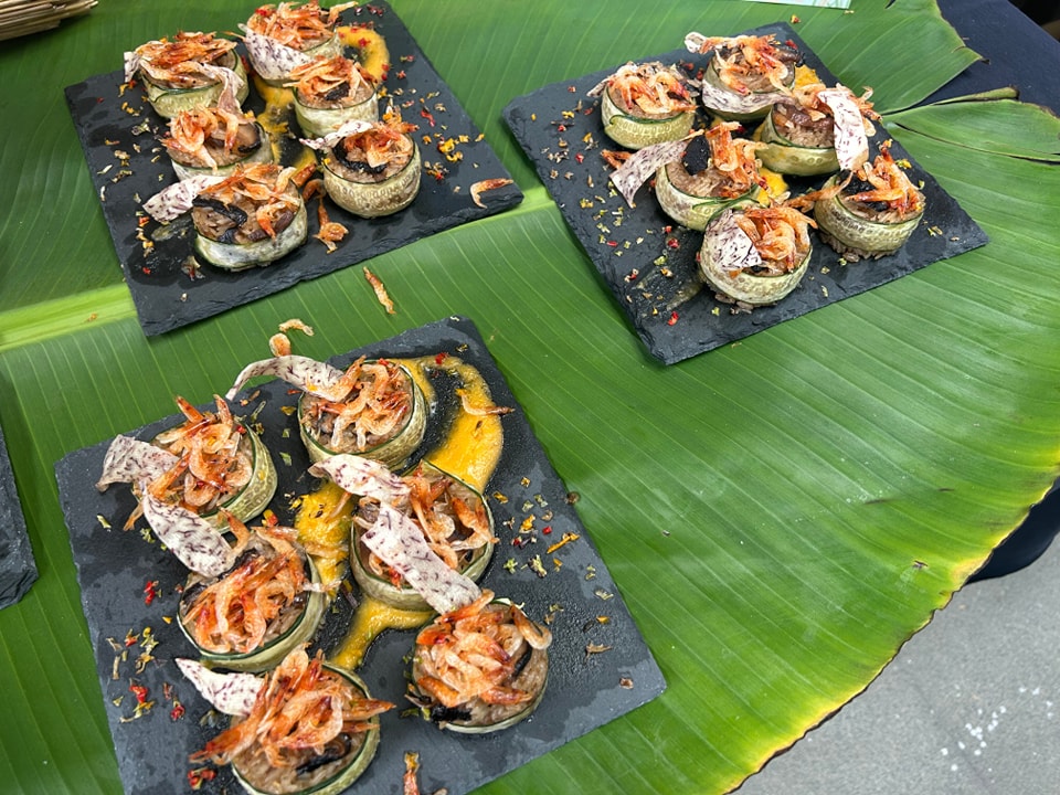 長糯米料理比賽創意料理。