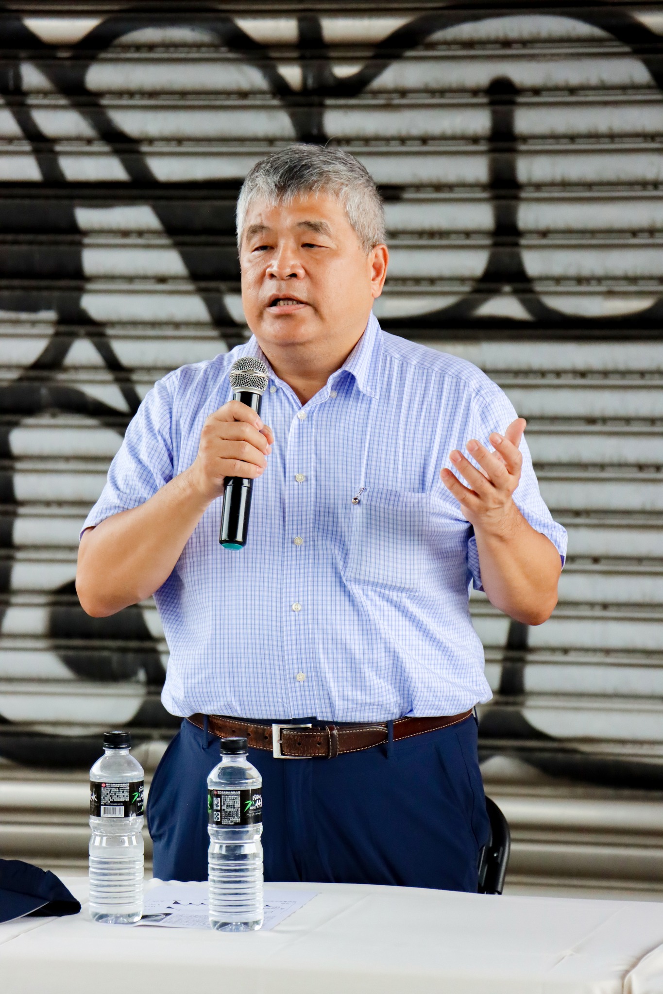 聯米企業廖崧遠副總經理期待未來可與農改場及契作農友共同朝減碳目標邁進。