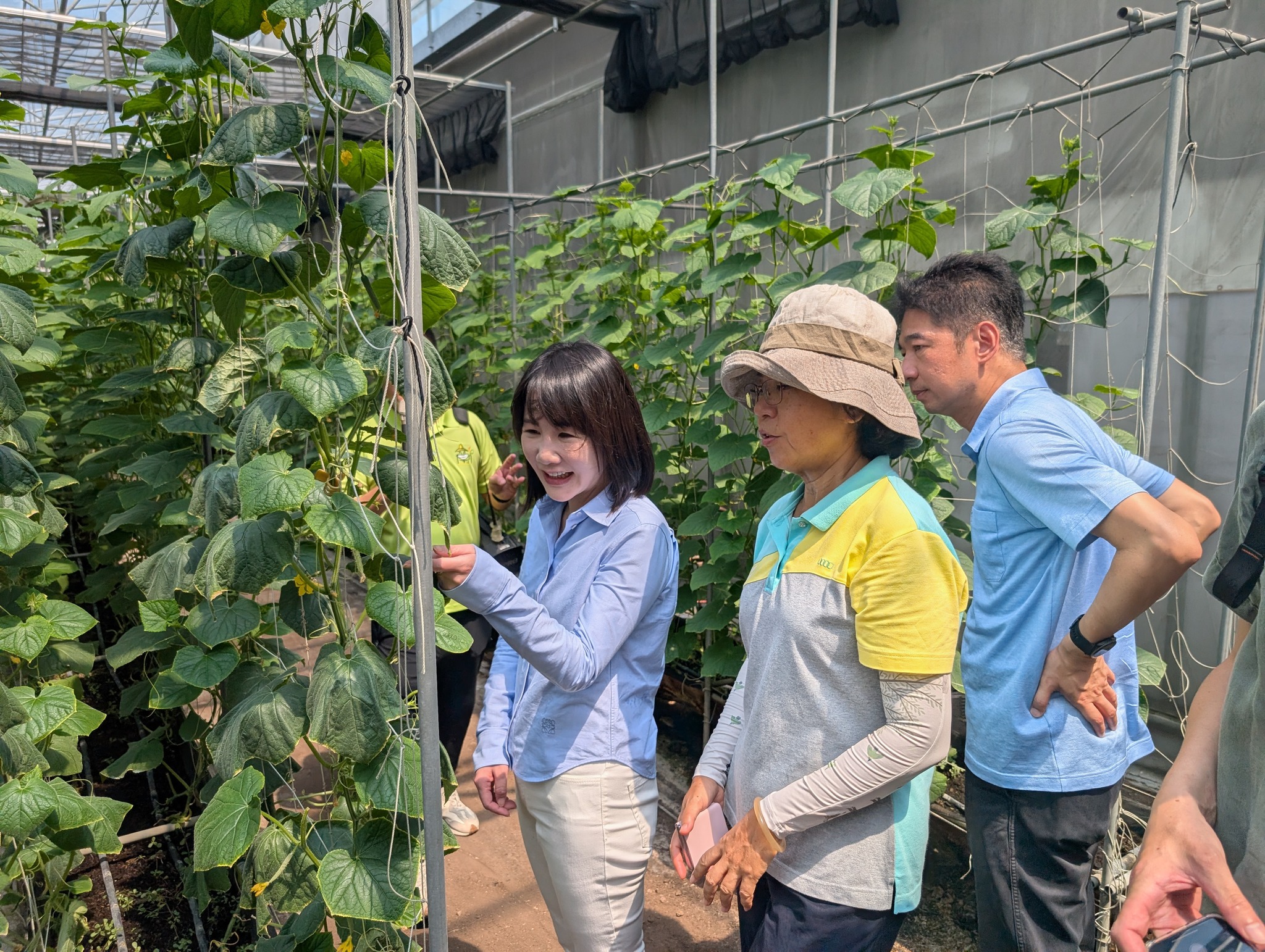 立法院經濟委員考察農業建設-2