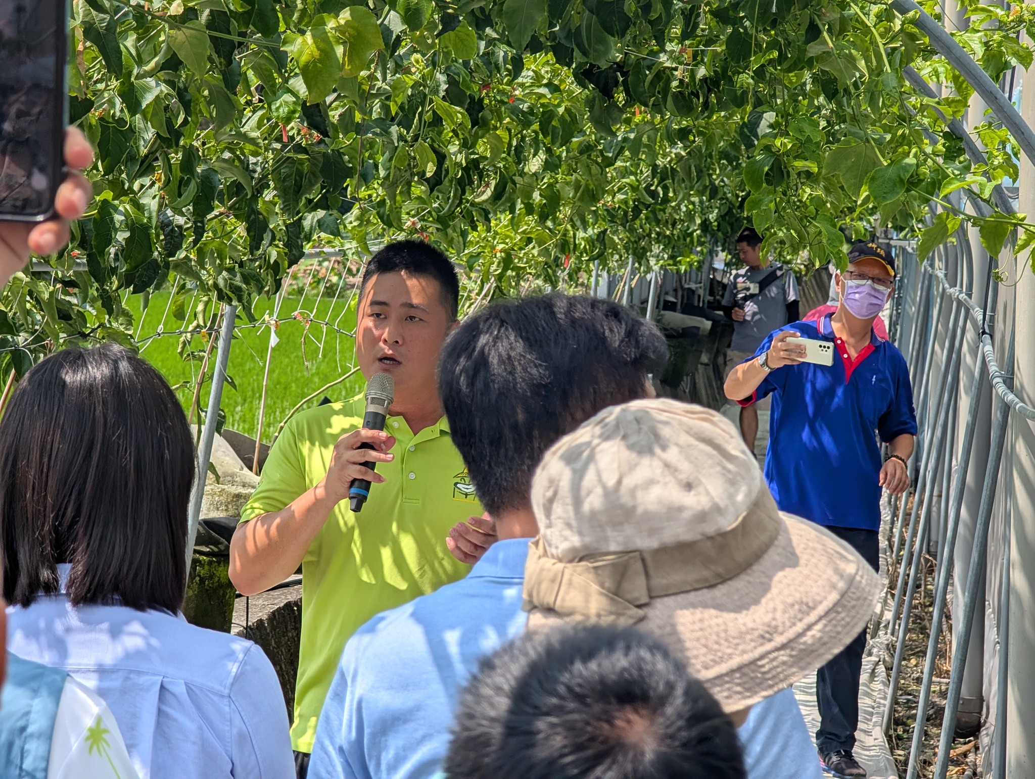 立法院經濟委員考察農業建設-3