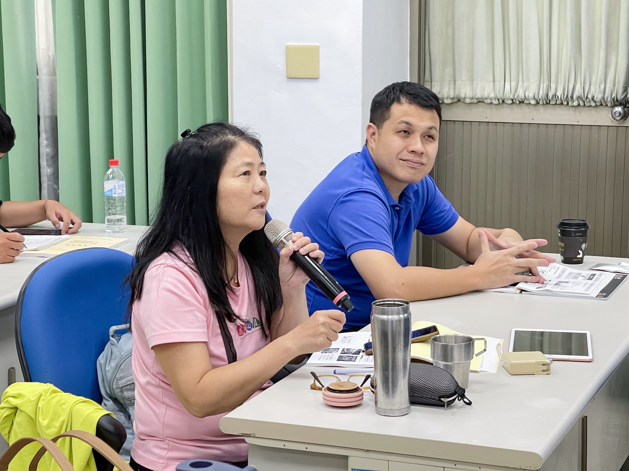 學員熱情參與討論食農教育相關問題。