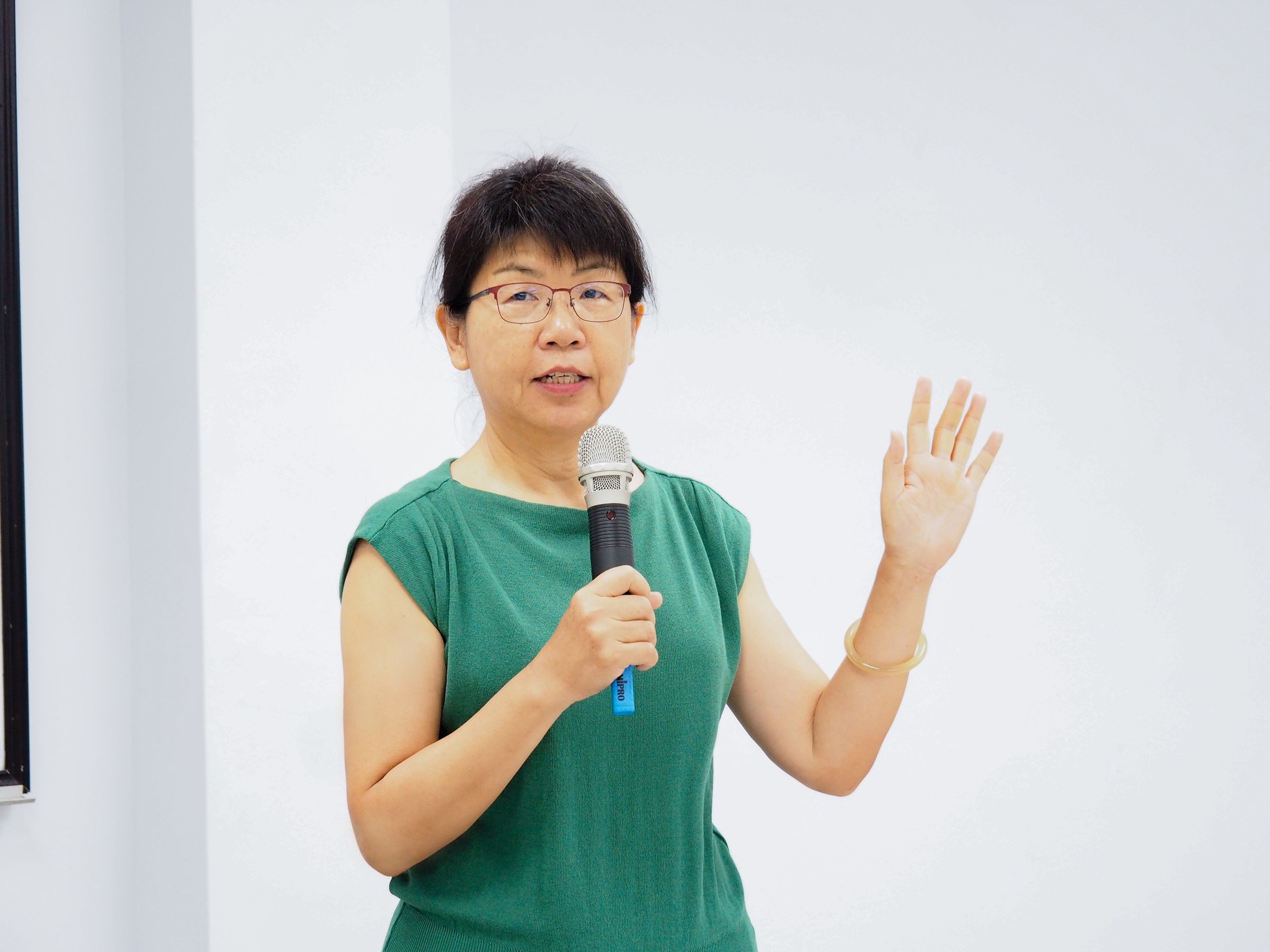 楊宏瑛場長為本次課程開訓致詞。