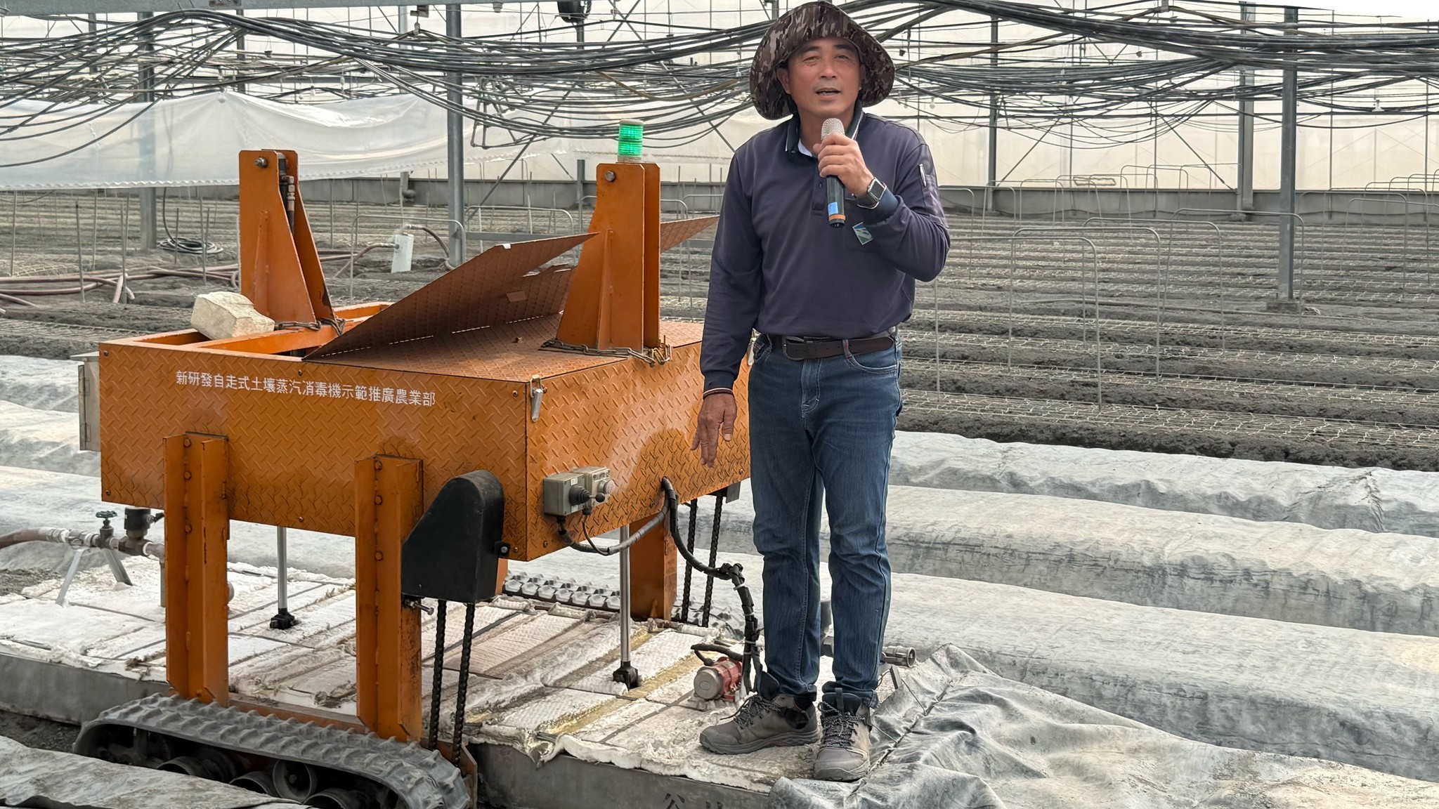 歡迎國立中興大學園藝學系師生一行 參訪本場及彰化縣園藝產業-17