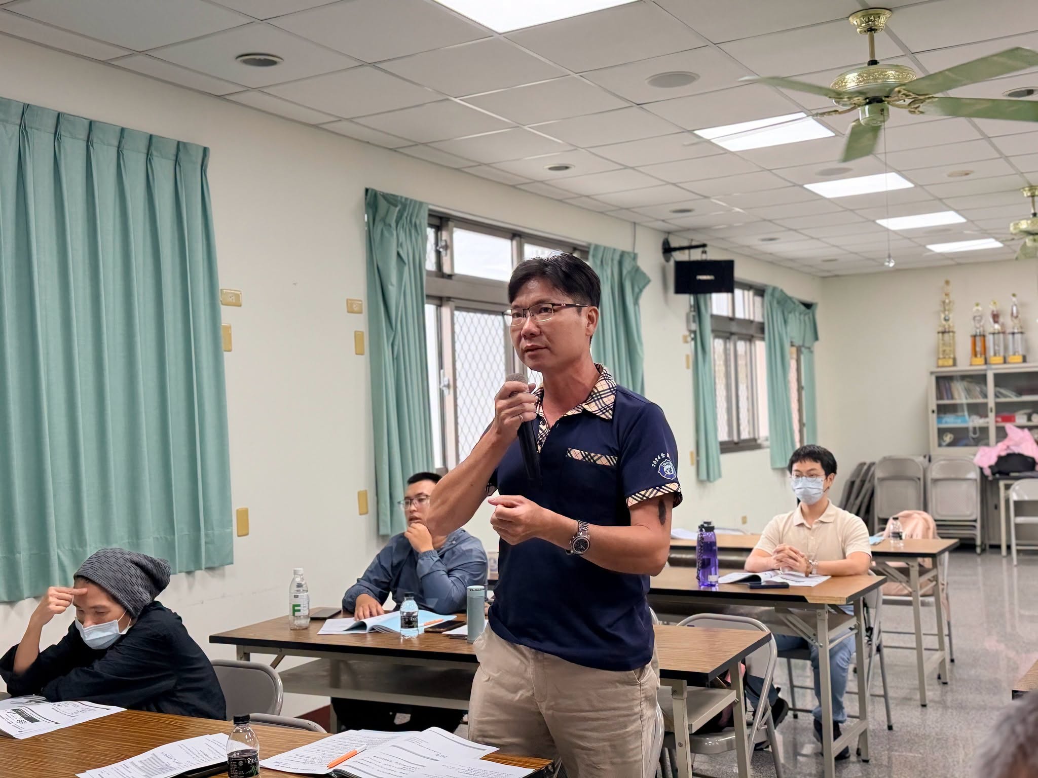 學員提問討論。