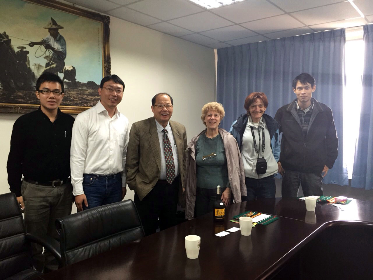 與本場研究人員座談交流後合影