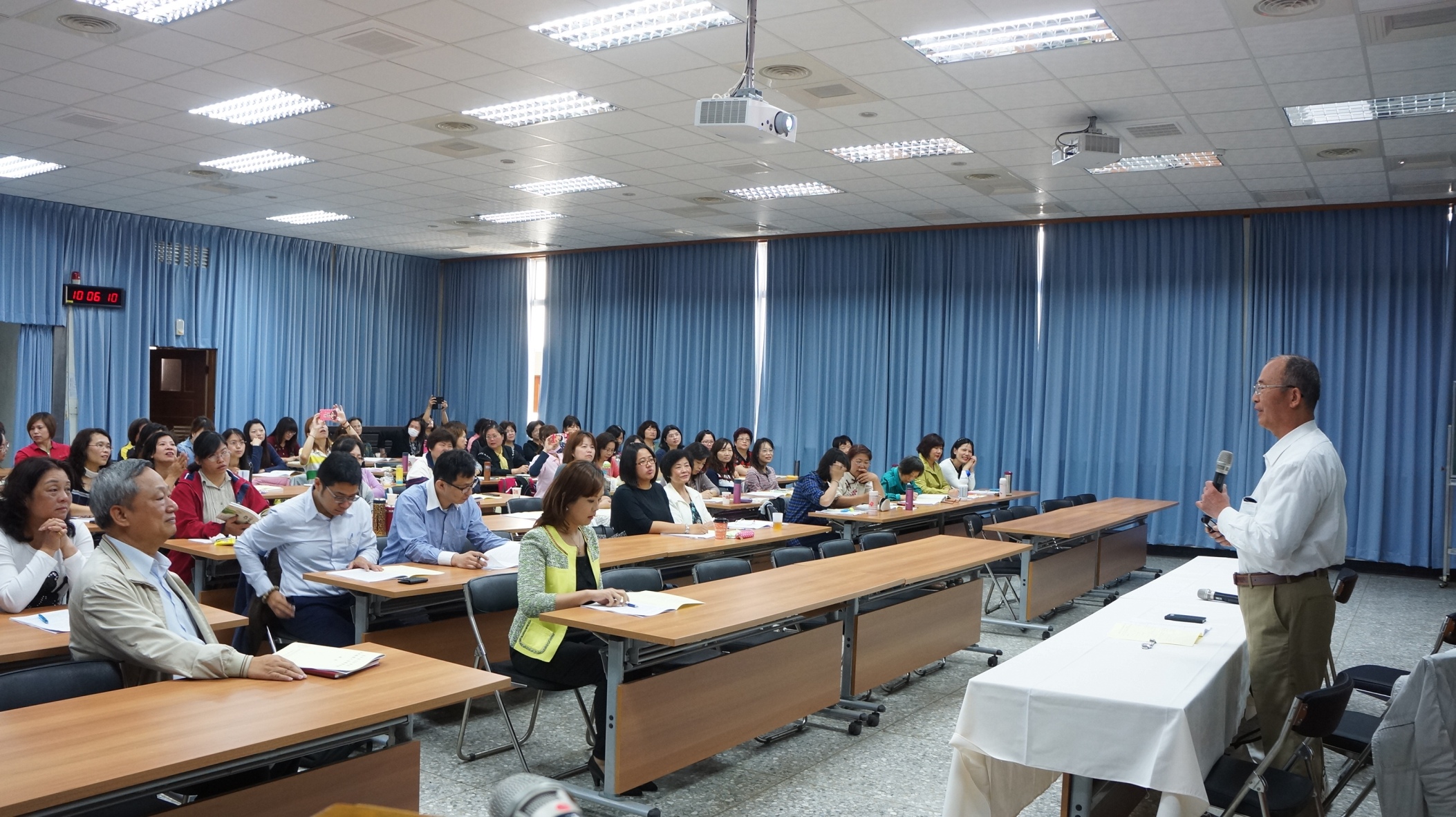 台灣優良農產品發展協會蔡弘聰顧問講授「食安風暴 ~ 如何吃如何因應」課程 
