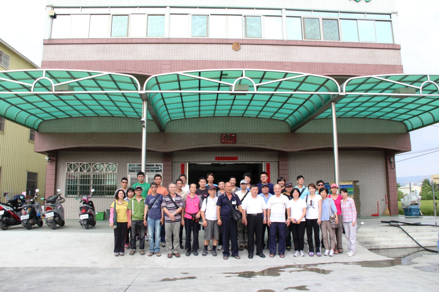 學員參訪永靖鄉台盛農場