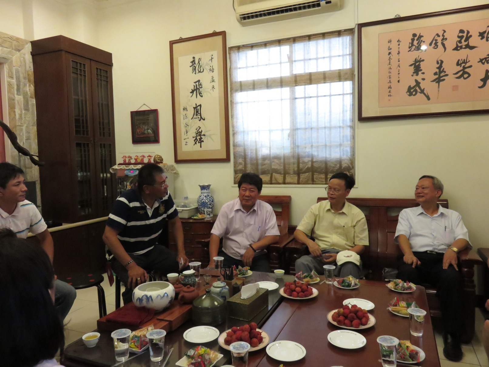 拜訪臺灣國蘭產銷發展協會，瞭解產業技術與經營現況 