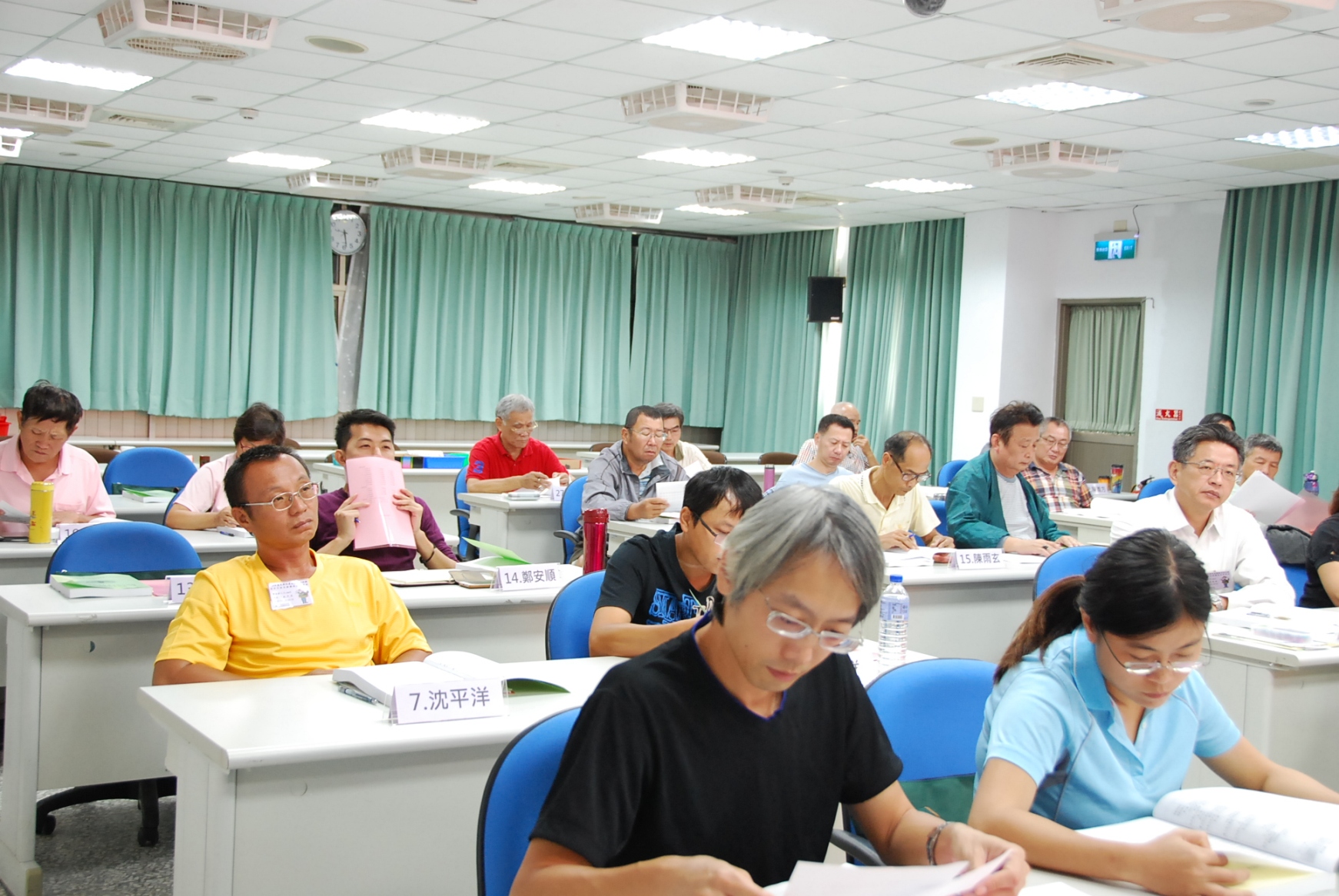 學員學習特用作物及雜糧栽培管理技術