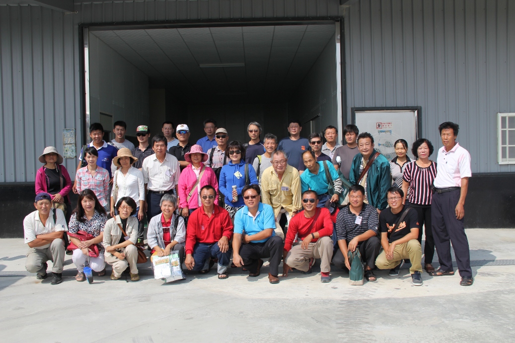 學員參訪大城鄉林志騰先生蕎麥加工廠分享黃金蕎麥契作與加工經驗