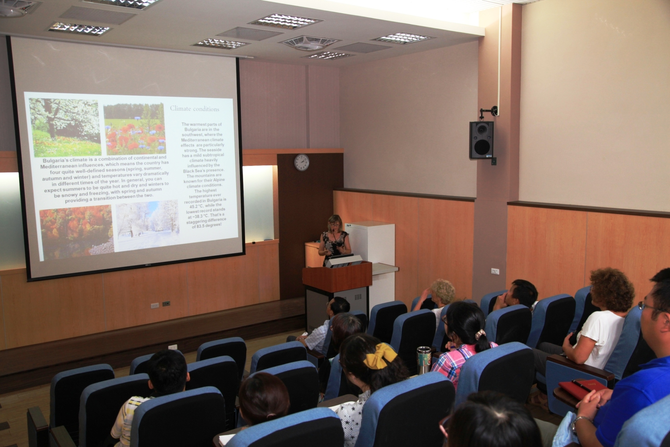 保加利亞科學院 Balacheva 博士發表「保加利亞番茄育種」專題演講 