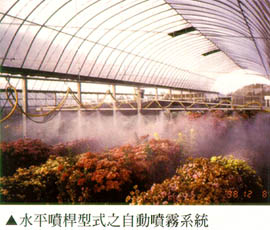 水平噴桿型式之自動噴霧系統