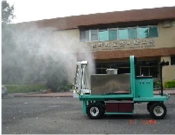 Electric self-propelled air-assist sprayer (2008)