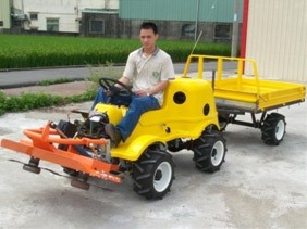 Riding mower for orchard (2005)